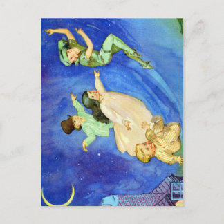 CARTÃO POSTAL IMAGEM ÍCONICA DA PETER PAN