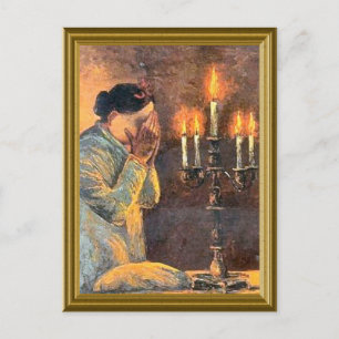 Cartão Postal Imagem judia vintage