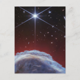 Cartão Postal Imagem JWST da Nebulosa de Horsehead