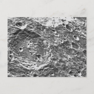 Cartão Postal Imagem lunar de Missão Artemis 1