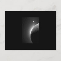 Imagem magnífica da NASA, a Lua iluminada pela Ter