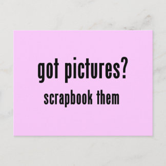 Cartão Postal Imagens do Scrapbook Them T-shirts e presentes