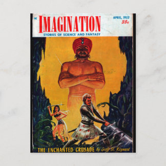 Cartão Postal Imaginação - 1953-4_Arte Pulp