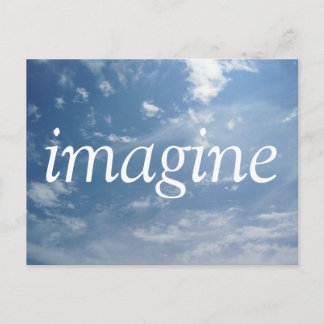 Cartão Postal Imagine