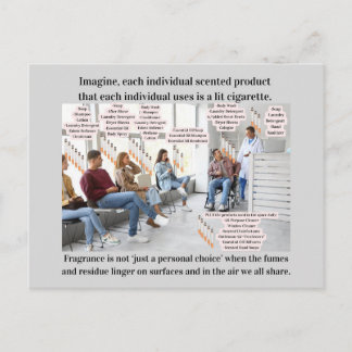 Cartão Postal Imagine If Scented Products Were Lit Cigarettes