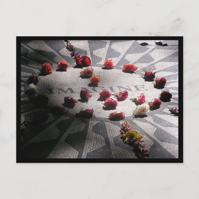 Cartão Postal Imagine Mosaico Central Park (Frente)