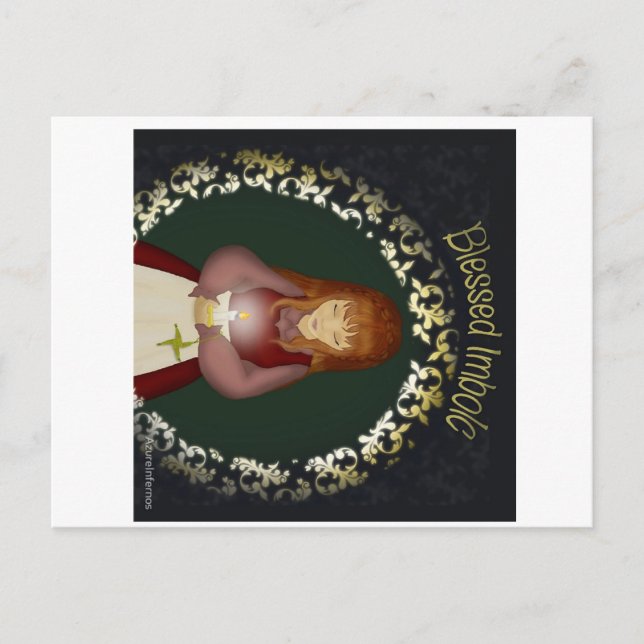 Cartão Postal Imbolc (Frente)