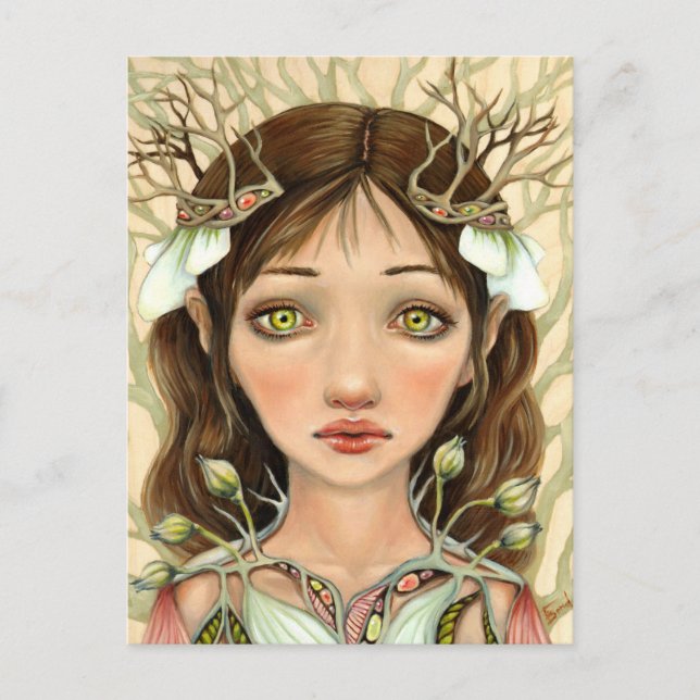 Cartão Postal Imbolc (Frente)