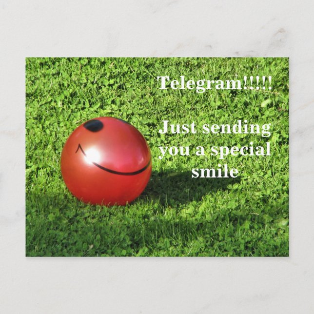 Cartão Postal IMG_0530, Telegram!!!!Enviando apenas uma espécie. (Frente)