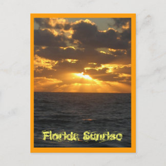 Cartão Postal IMG_2860, Florida Sunrise