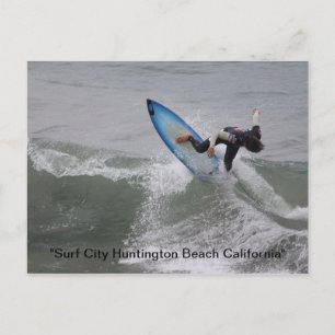 Cartão Postal IMG_9765, "Surf City Huntington Beach California"