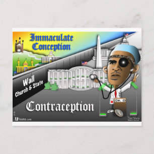 Cartão Postal Immaculate Conception