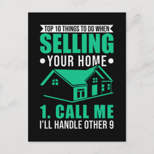 Cartão Postal Imobiliário Imobiliário Imobiliário Funny Imóveis 