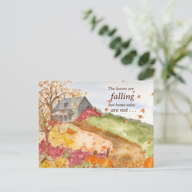 Cartão Postal Imobilizações Residenciais Venda por Marketing de  (Em pé/Frente)