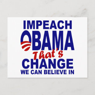 Cartão Postal Impeach Obama