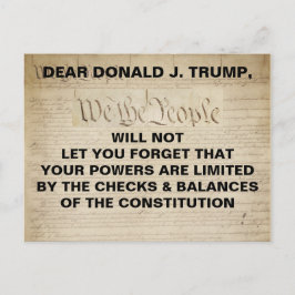 Cartão Postal Impeja-nos as verificações e balanços Pessoas