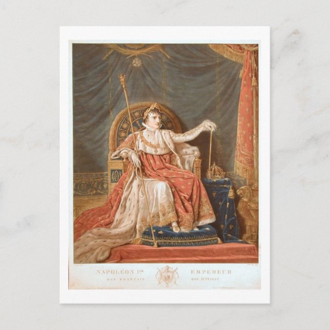 Cartão Postal Imperador Napoleon (Frente)