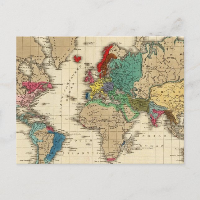 Cartão Postal Império de Napoleão Bonaparte 1811 AD (Frente)