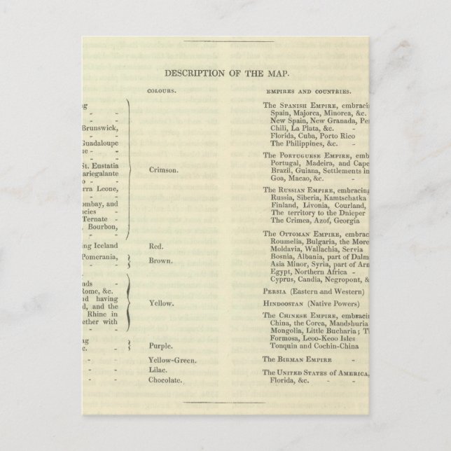 Cartão Postal Império de Napoleão Bonaparte 1811 AD 2 (Frente)