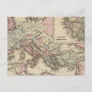 Cartão Postal Império Romano, Grécia