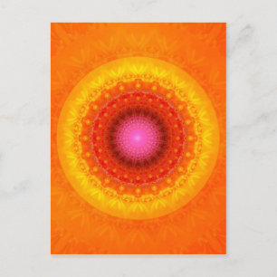 Cartão Postal Implantação de Mandala criada por Tutti