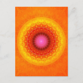 Cartão Postal Implantação de Mandala criada por Tutti
