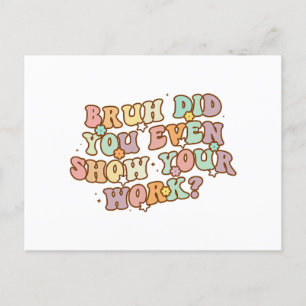 Cartão Postal Importas-Te Engraçado Energético E=MC2 - Telefone