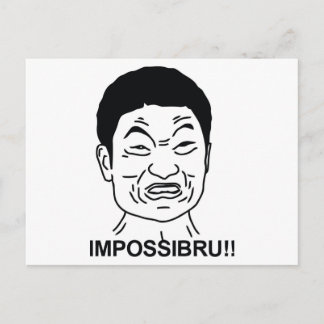 Cartão Postal Impossibilidade
