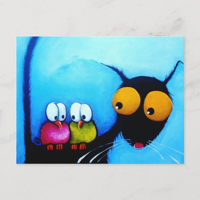 Cartão Postal Impressão de arte (Frente)