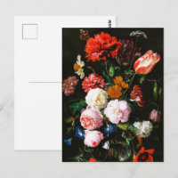 Impressão de Arte Botânica Floral Escura e Mal-hum
