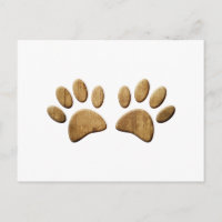 Impressão de Cães de Madeira