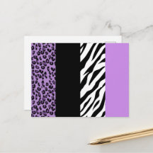 Impressão de leopardo, impressão de zebra, impress