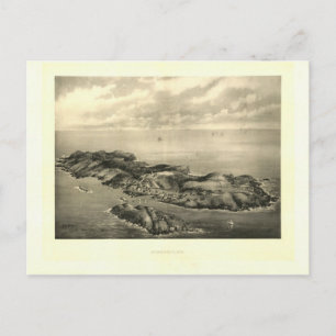 Cartão Postal Impressão de Monhegan Island, 1896