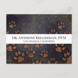 Cartão Postal Impressão de Paw