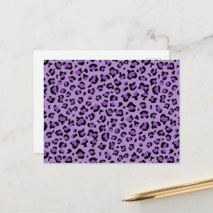 Cartão Postal Impressão Leopardo, Manchas Leopardo, Leopardo Rox