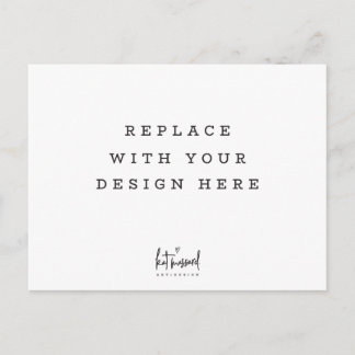 Cartão Postal IMPRESSÃO ORDER 7 x 5 polegadas horizontal