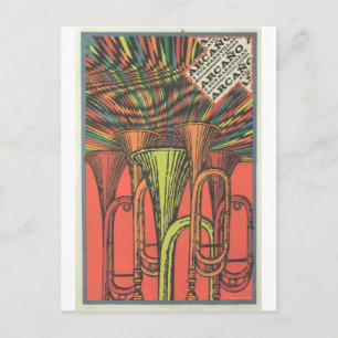 Cartão Postal Impressão Poster de Poster de Filme Cubano Postar