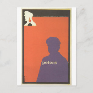 Cartão Postal Impressão Poster de Poster de Filme Cubano Postar 