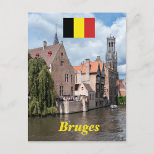 Cartão Postal Impressionante! Bruges - Bélgica