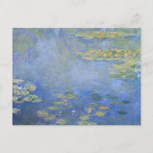 Cartão Postal Impressionismo francês Claude Monet Waterlily