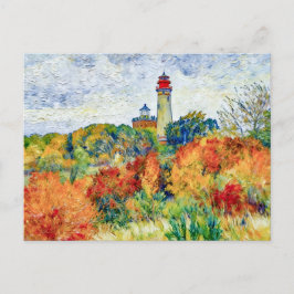 Cartão Postal Impressionist Autumn Scene at Kap Arkona Lighthous