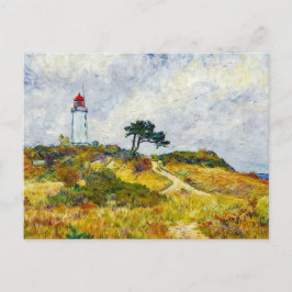 Cartão Postal Impressionist Coastline on Hiddensee Island at Sun