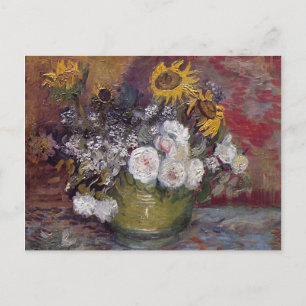 Cartão Postal Impressionista Floral Ainda Vida - Vincent van Gog