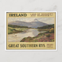 Impressões viagens vintage  de anúncio Poster