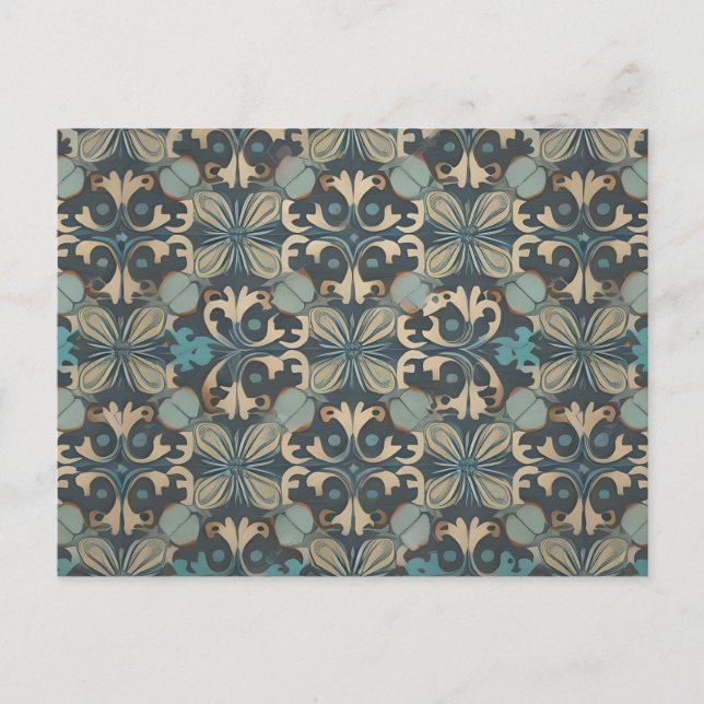 Cartão Postal in blue (Frente)