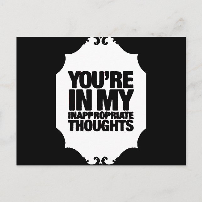 Cartão Postal inadequado (Frente)