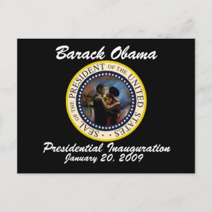Cartão Postal Inauguração do Presidente Obama