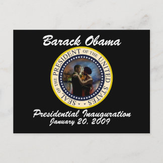 Cartão Postal Inauguração do Presidente Obama