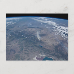 Cartão Postal Incêndios Florestais no Oeste e Sudoeste dos EUA.