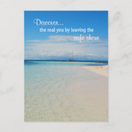 Cartão Postal Incentivo de detecção automática Inspiracional